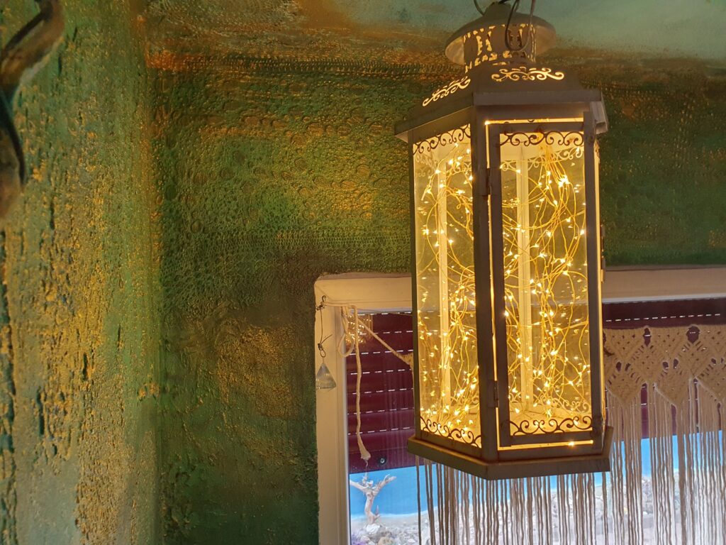 Lampe mit tausend Sternen